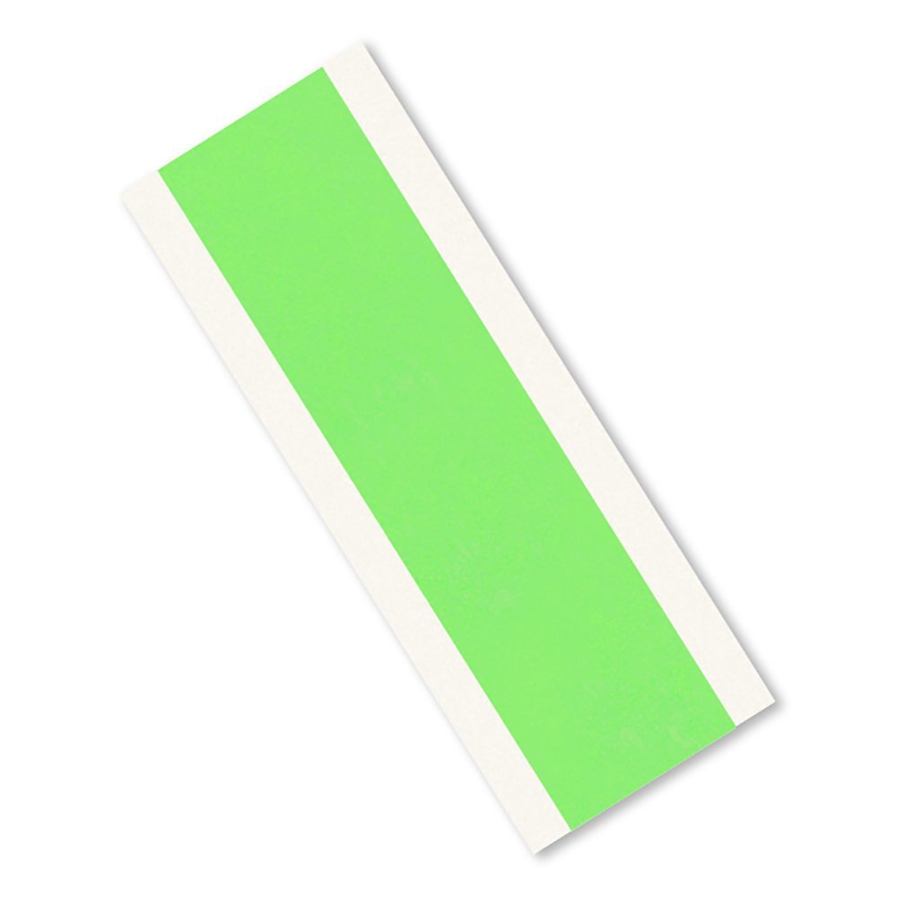 TapeCase 401+ 1" x 4"-500 High Performance Masking Tape-Converted from 3M 401+/233+, 1" x 4" Rectangles, Crepe Paper, Green (Pack of 500)